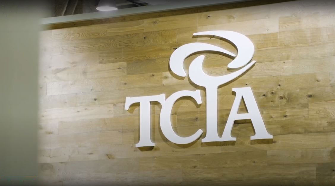 TCIA Tradeshow Booth Logo Wall